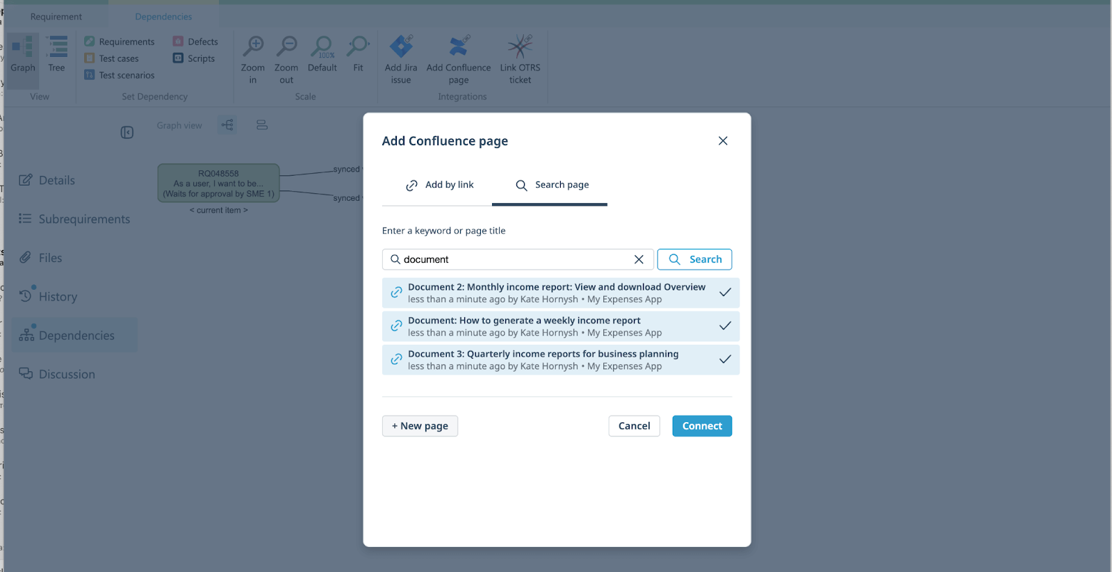 Linking documentation